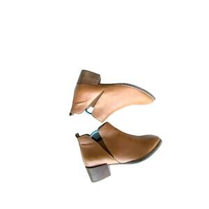 Seychelles Leather Booties Ankle‎ Tan Women's 9.5